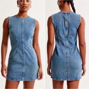 Abercrombie & Fitch Light Blue Denim Jacket